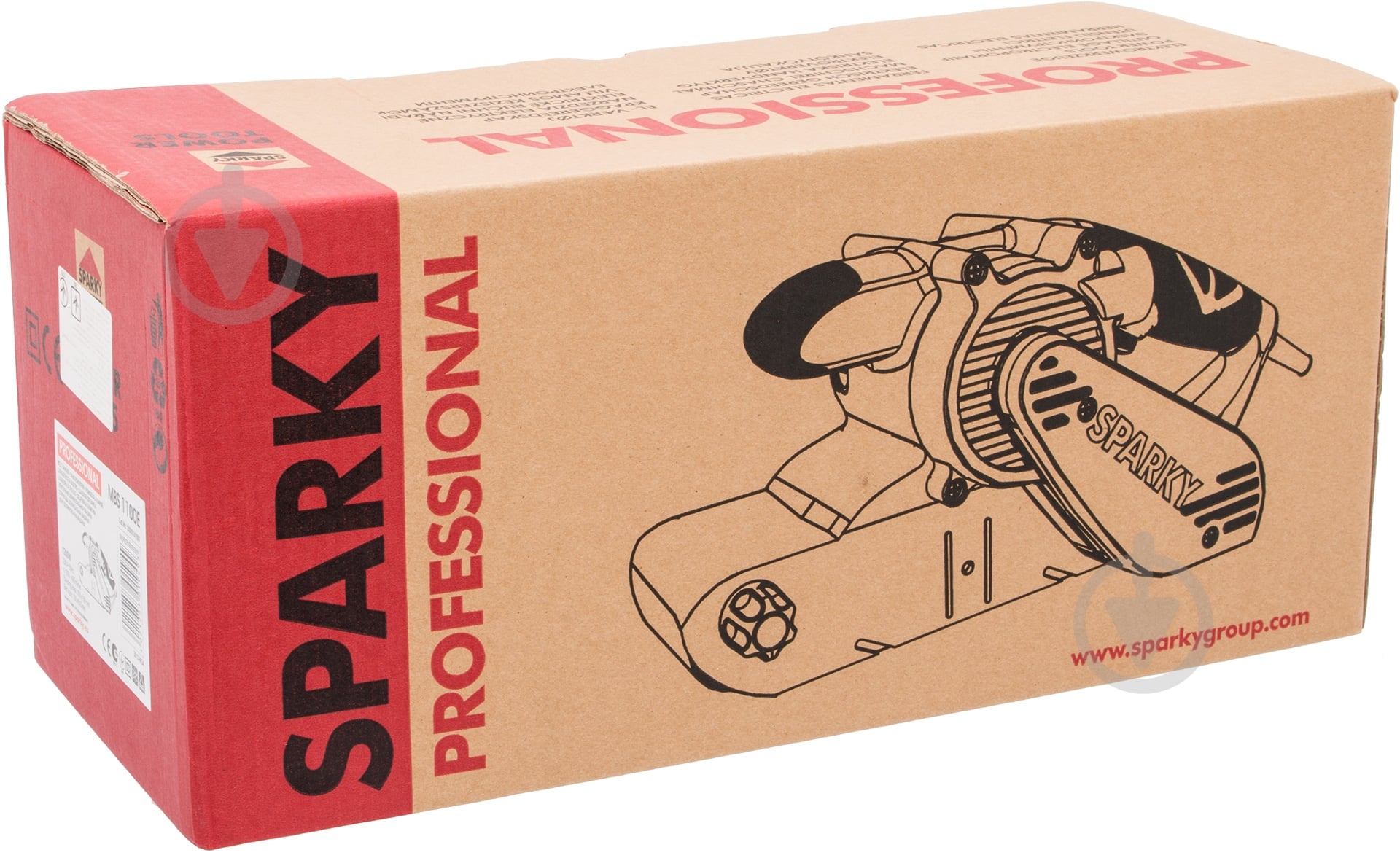 Ленточная шлифмашина Sparky MBS 1100E - фото 4