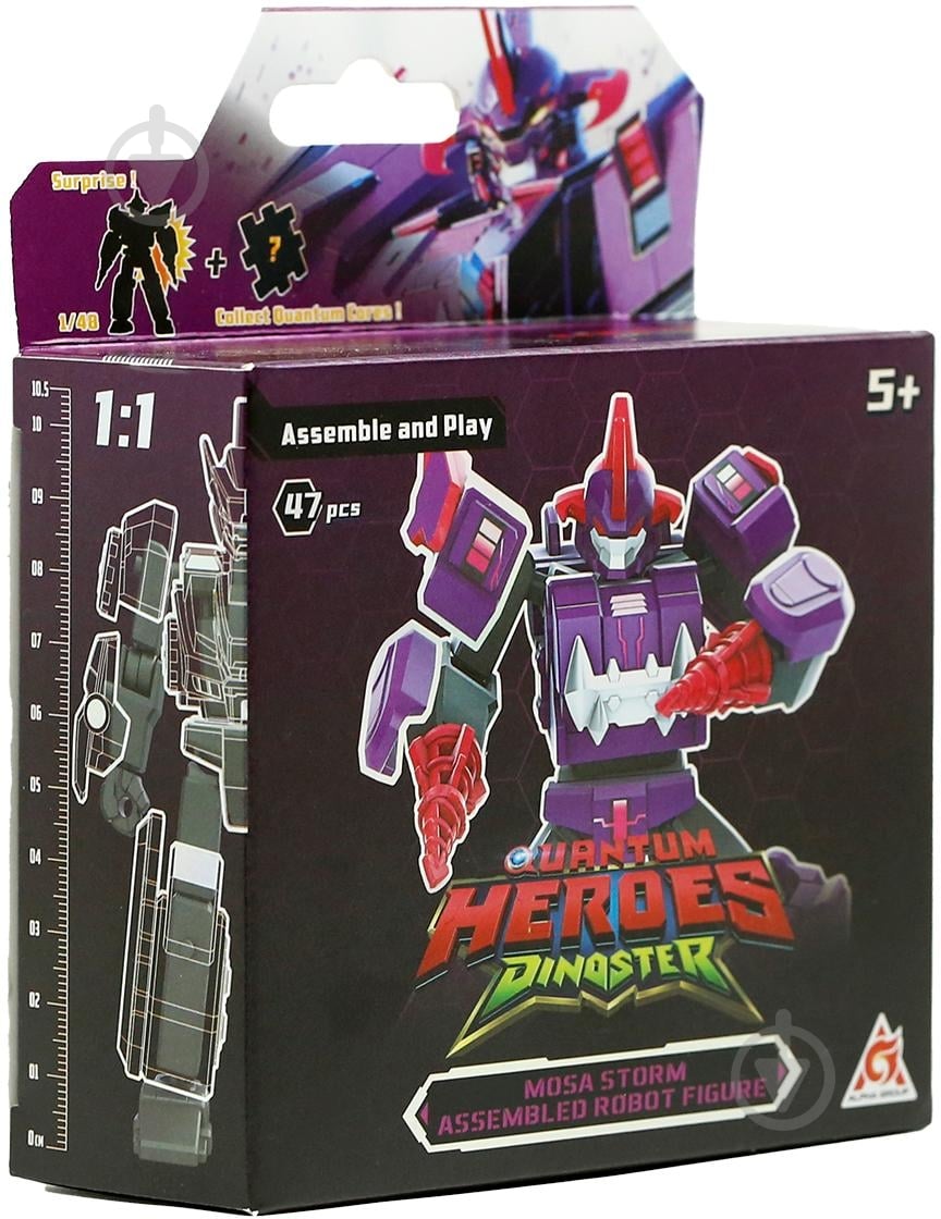 Іграшка DINOSTER Робот-конструктор Моса Шторм EU580881A-5 - фото 3 Іграшка DINOSTER Робот-конструктор Моса Шторм EU580881A-5 - фото 3