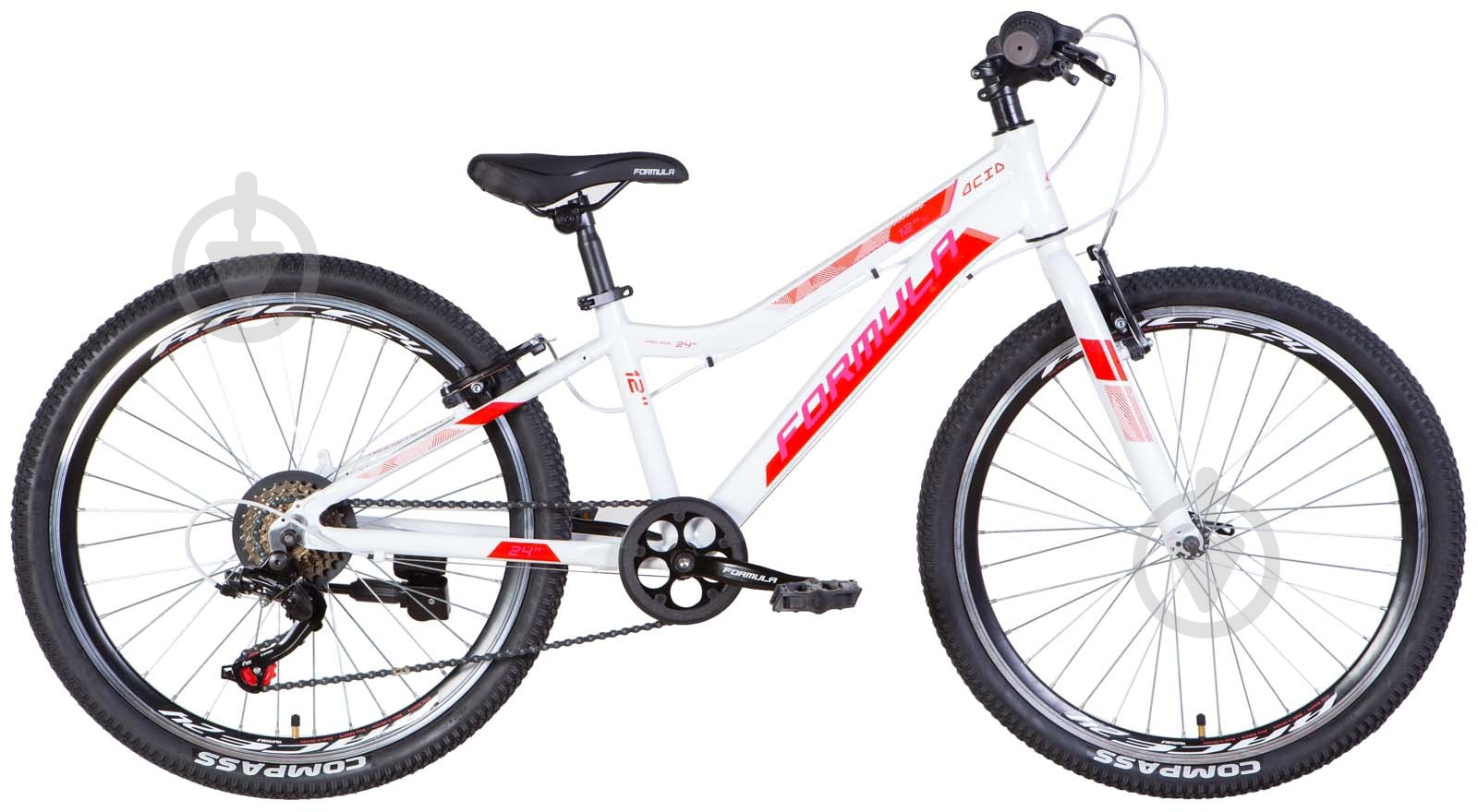 Велосипед Formula 24" 12"(30 см) ACID OPS-FR-24-347 біло-рожевий - фото 1