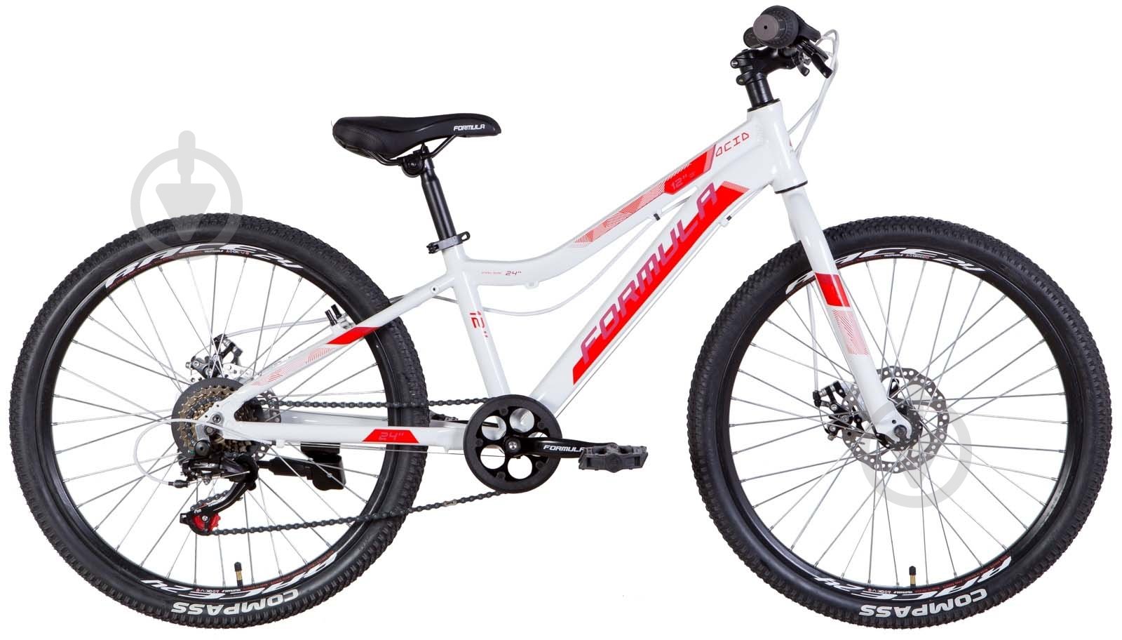 Велосипед Formula 24" 12"(30 см) ACID OPS-FR-24-342 серый - фото 1