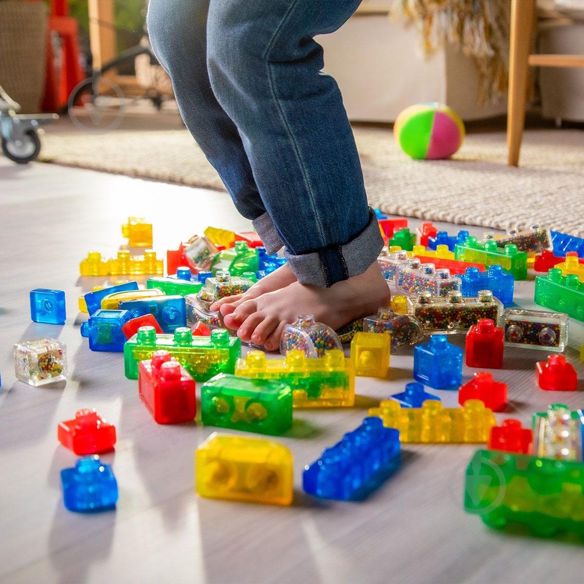 Конструктор Jelly Blox В кейсе 2 в 1 строй-складывай 931693 - фото 5 Конструктор Jelly Blox В кейсе 2 в 1 строй-складывай 931693 - фото 5