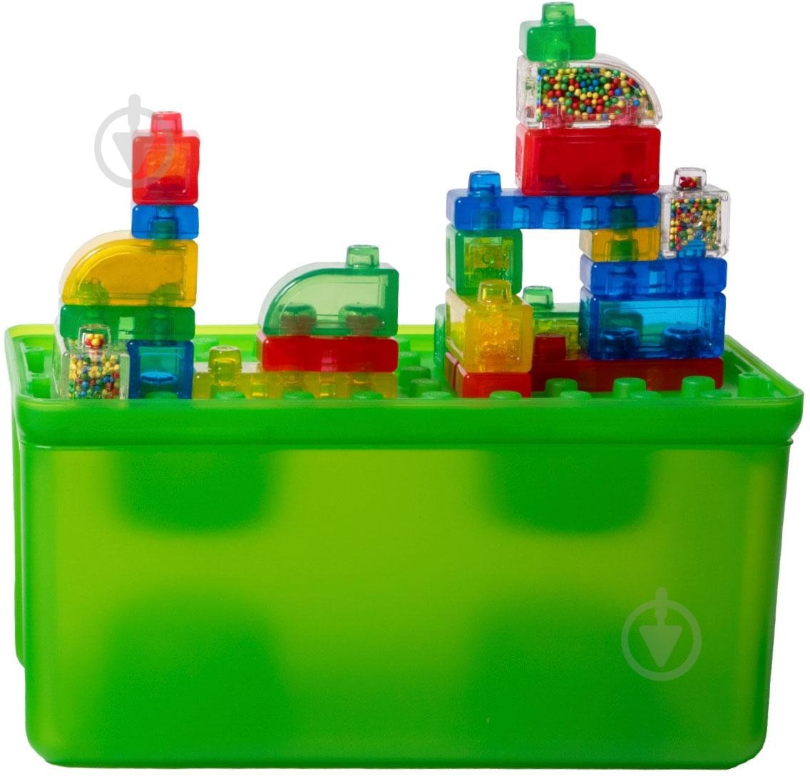 Конструктор Jelly Blox В кейсе 2 в 1 строй-складывай 931693 - фото 2 Конструктор Jelly Blox В кейсе 2 в 1 строй-складывай 931693 - фото 2