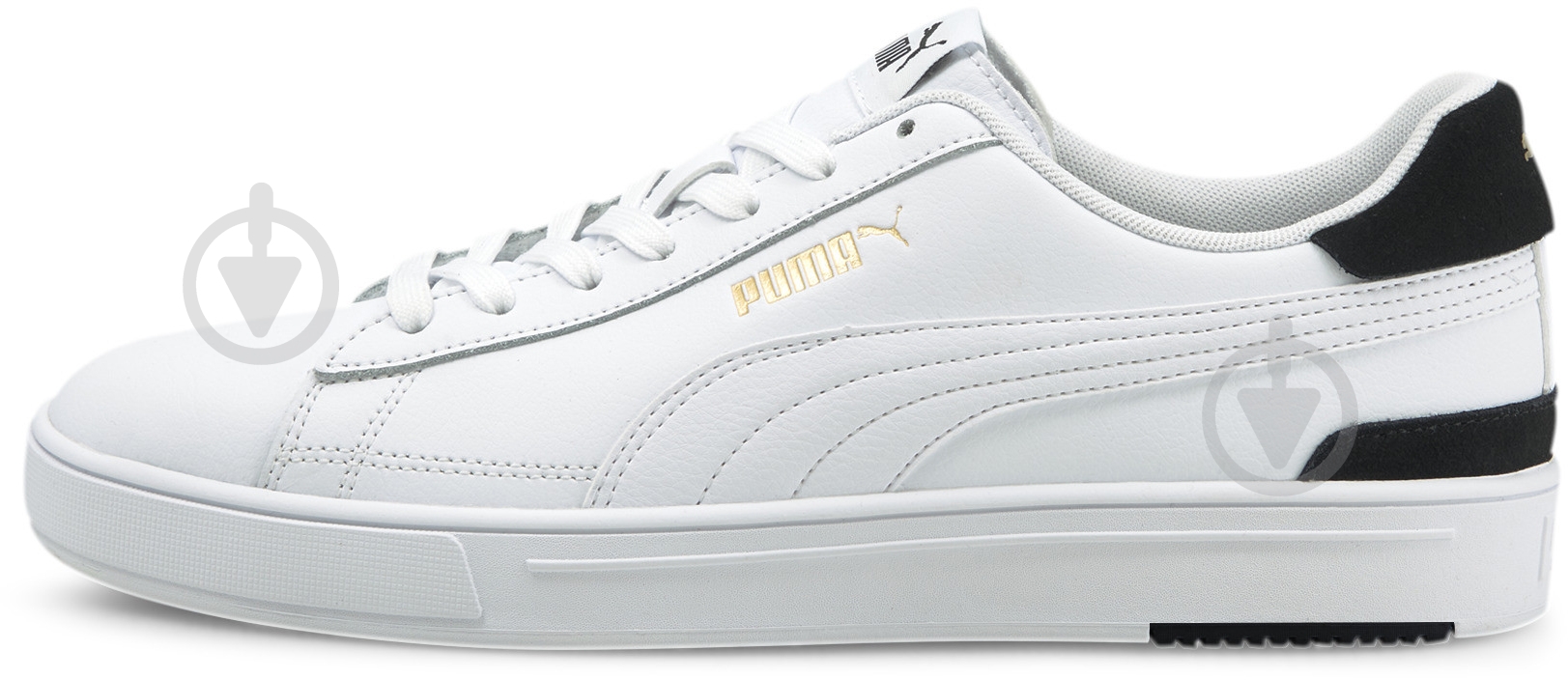 Кроссовки унисекс демисезонные Puma Serve Pro 38018802 р.43 белые - фото 1