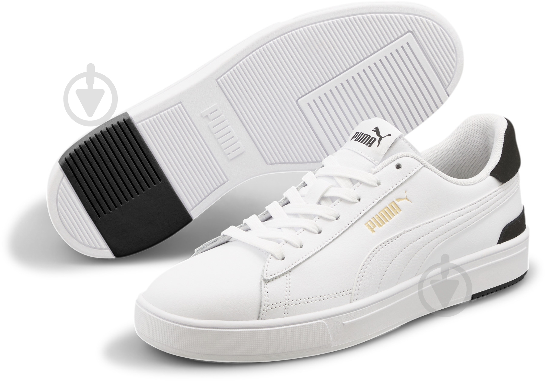 Кроссовки унисекс демисезонные Puma Serve Pro 38018802 р.43 белые - фото 2