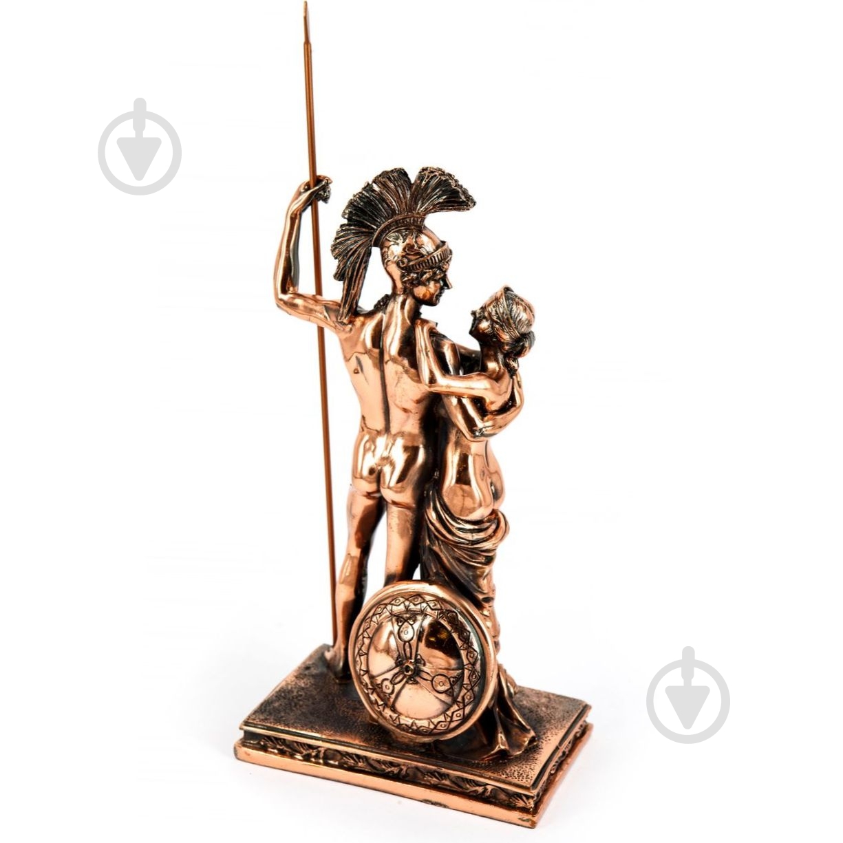 Статуетка Classic Art воїн та дівчина T829-1 25х11х7 см мідний - фото 3