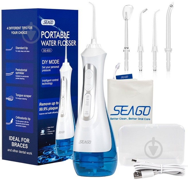 Ирригатор Seago White (SG833W) - фото 2 Ирригатор Seago White (SG833W) - фото 2