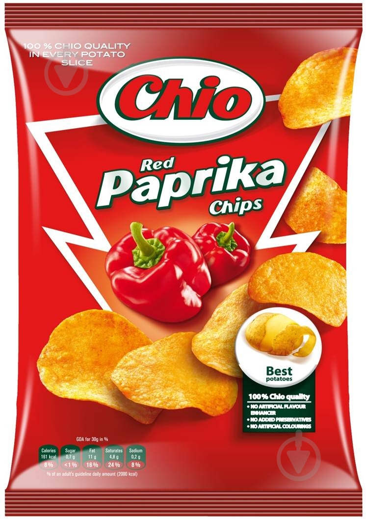 Чипсы Chio Паприка 150 г - фото 1