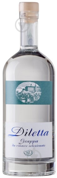Граппа DILETTA White 40% 1 л - фото 1 Граппа DILETTA White 40% 1 л - фото 1