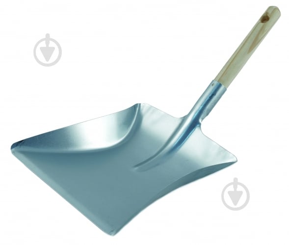 Совок металлический с держаком 20 см - фото 1