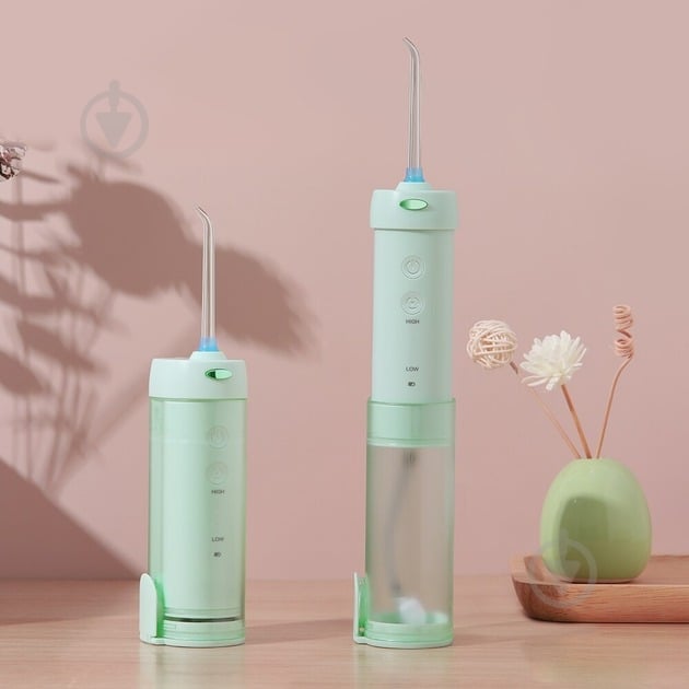 Ирригатор h2ofloss HF-10 Mini (H2O-HF10-green) - фото 10 Ирригатор h2ofloss HF-10 Mini (H2O-HF10-green) - фото 10