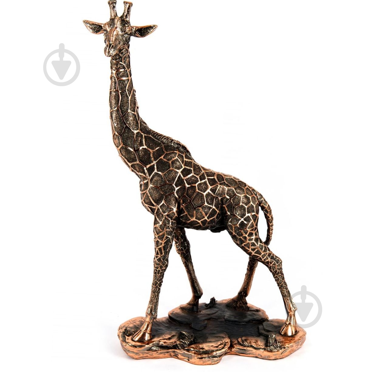 Статуэтка Classic Art жираф E599 37х13х24 см медный - фото 1