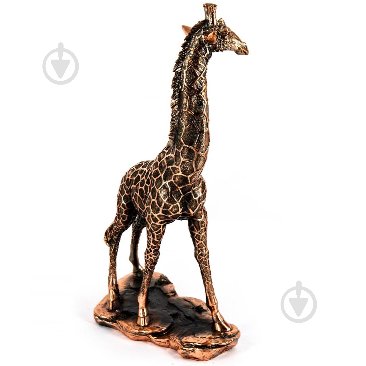 Статуэтка Classic Art жираф E599 37х13х24 см медный - фото 3