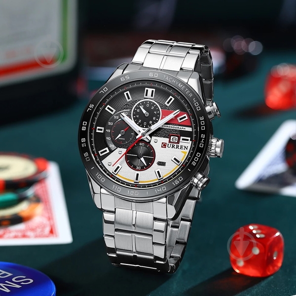 Наручные часы мужские Chronograph Curren - фото 6 Наручные часы мужские Chronograph Curren - фото 6