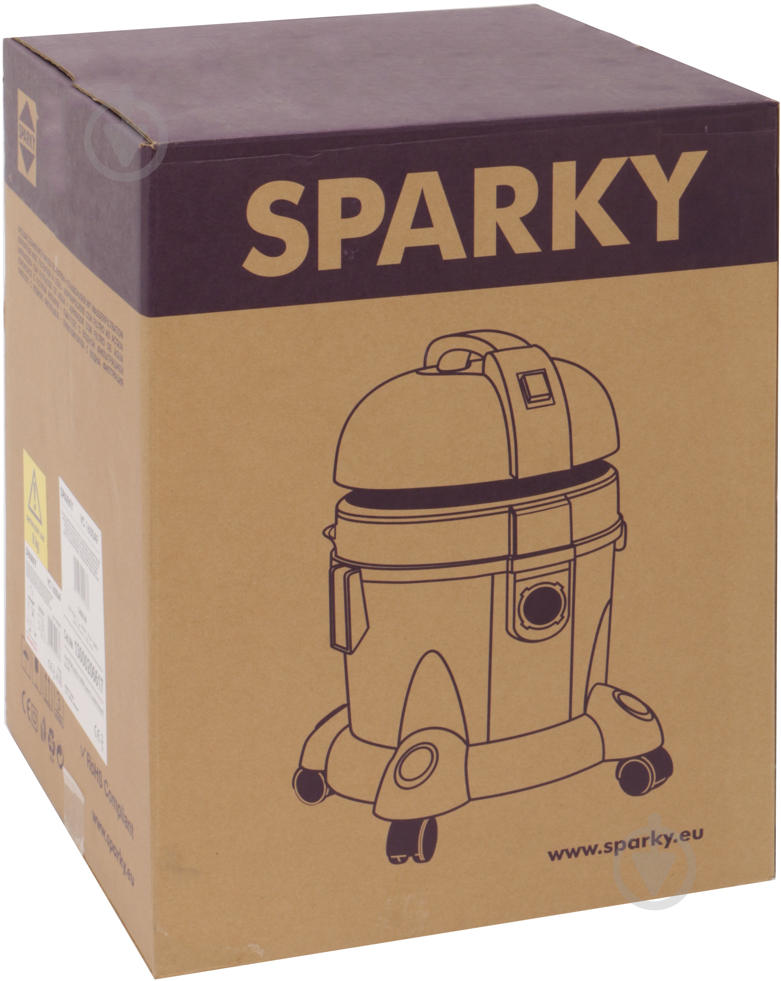 Пылесос Sparky VC 1600AF - фото 3