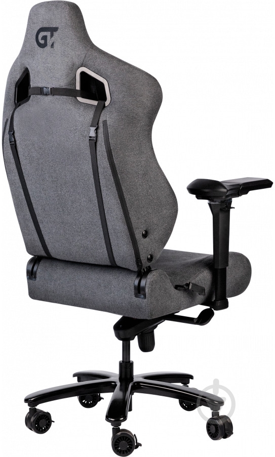 Кресло игровое GT Racer X-8825 серый - фото 5