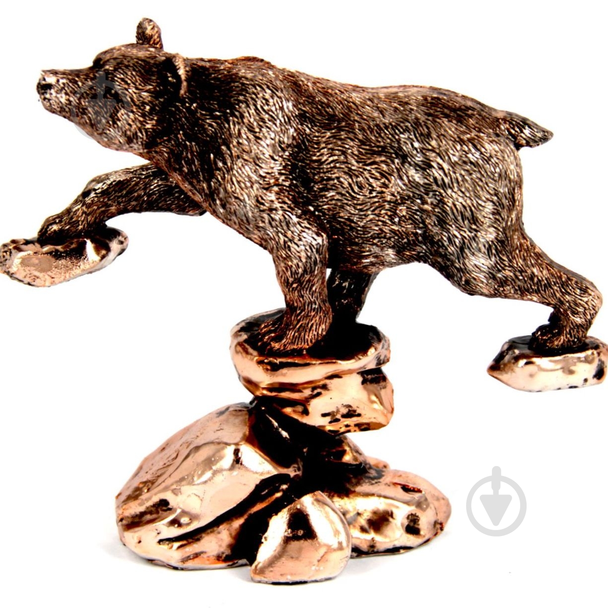 Статуетка Classic Art ведмідь E588 13,5х6х16 см мідний - фото 1