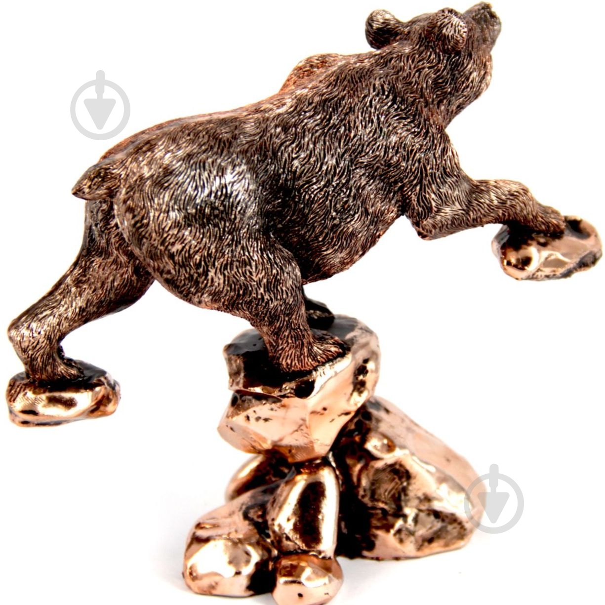 Статуетка Classic Art ведмідь E588 13,5х6х16 см мідний - фото 4