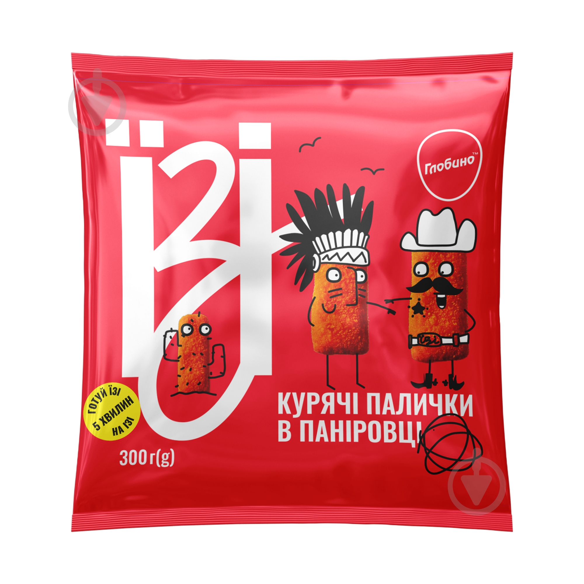 Стрипсы куриные ЇЗІ в панировке 300 г - фото 1
