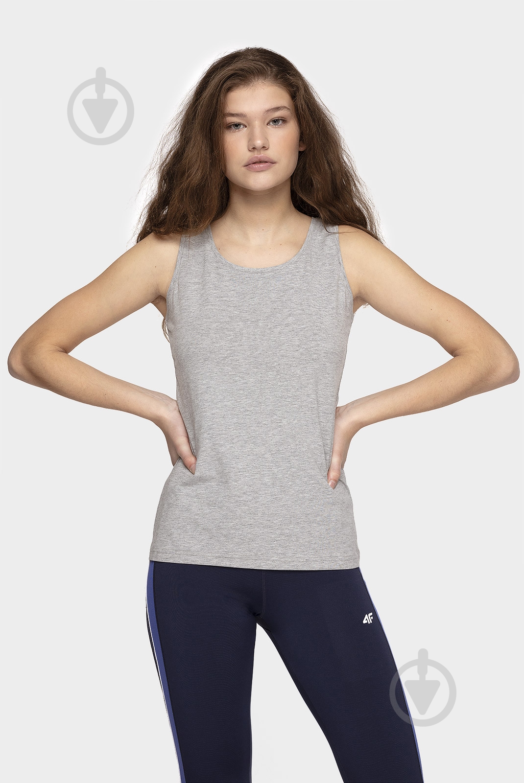 Майка 4F NOSD4-TSD306-27M р.2XL серый - фото 1