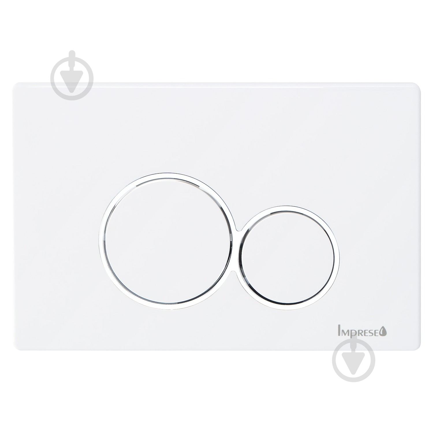 Панель смыва Imprese i7116PW белый глянец - фото 1 Панель смыва Imprese i7116PW белый глянец - фото 1