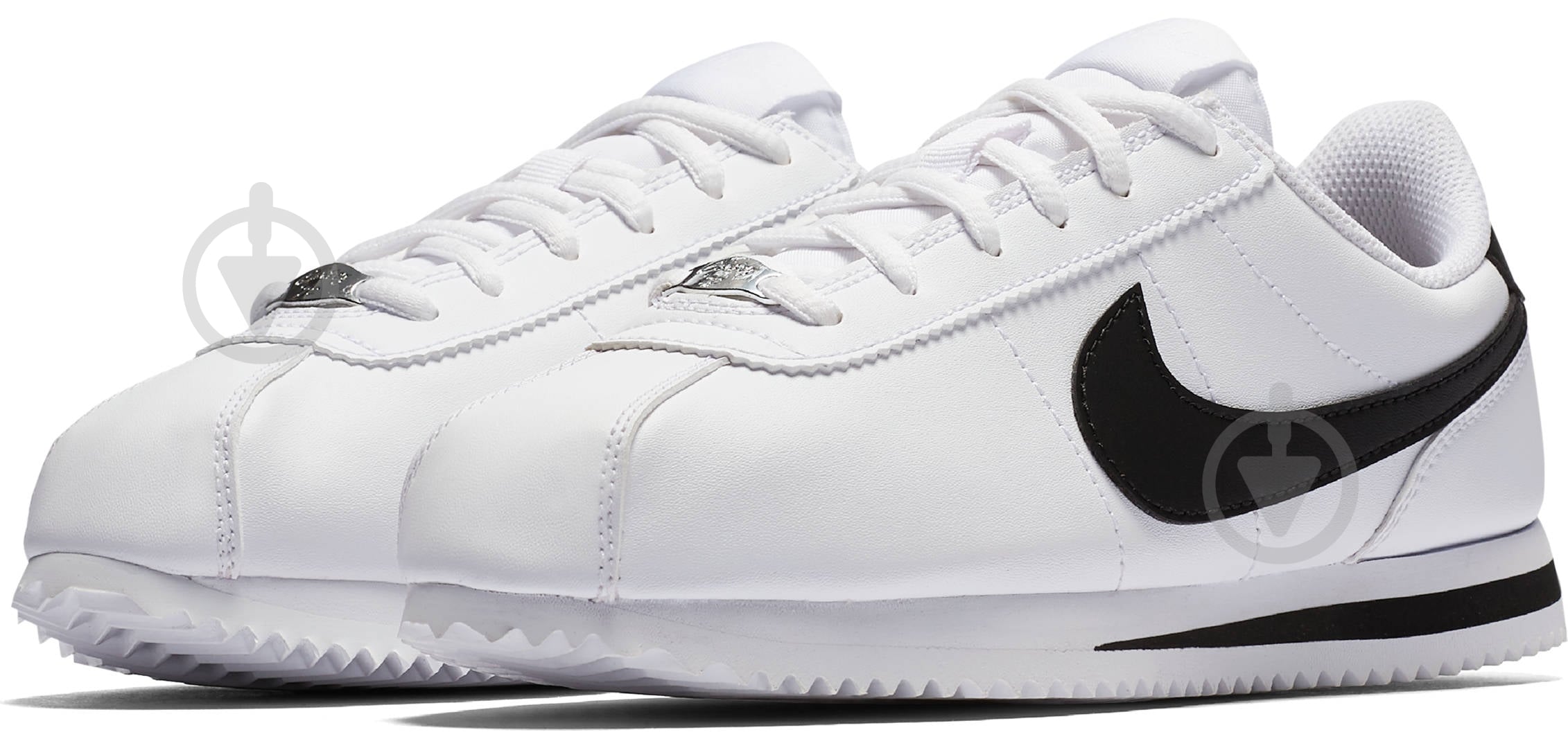 Кроссовки демисезонные Nike CORTEZ BASIC SL (GS) 904764-102 р.39 белые - фото 2