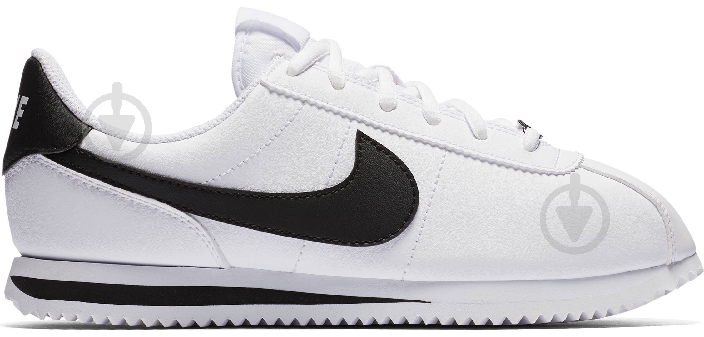 Кроссовки демисезонные Nike CORTEZ BASIC SL (GS) 904764-102 р.40 белые - фото 1