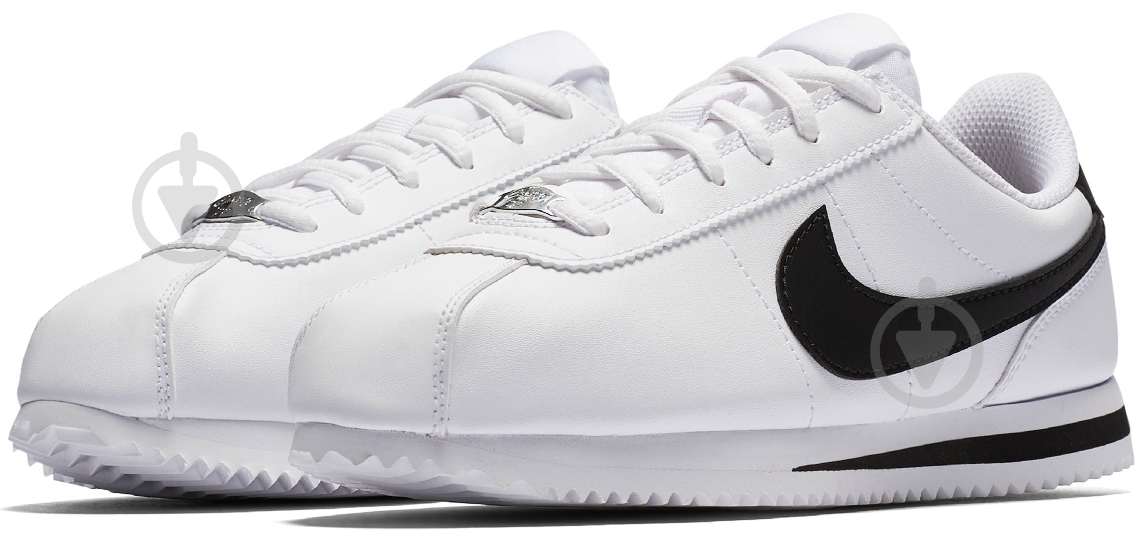 Кроссовки демисезонные Nike CORTEZ BASIC SL (GS) 904764-102 р.40 белые - фото 2