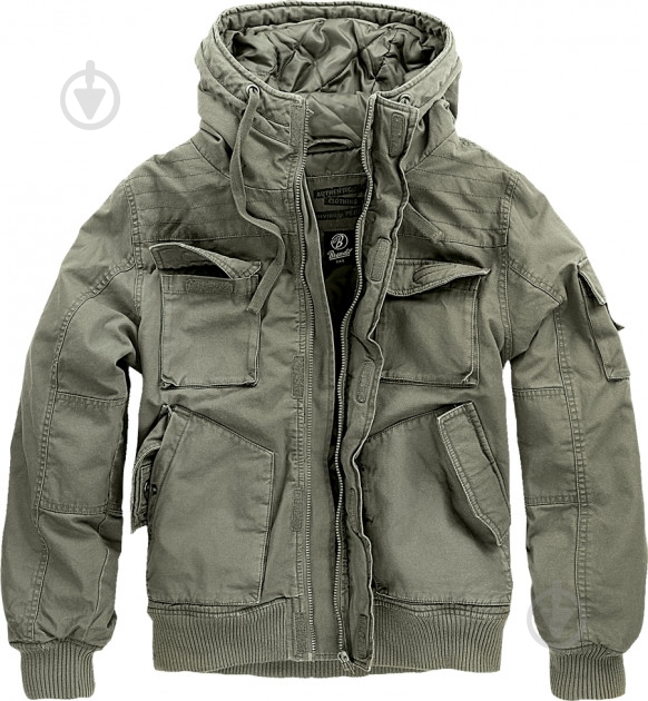 Куртка Brandit р. L оливковый - фото 1 Куртка Brandit р. L оливковый - фото 1