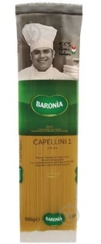 Спагетти Baronia CAPELLINI №1 500 г - фото 1