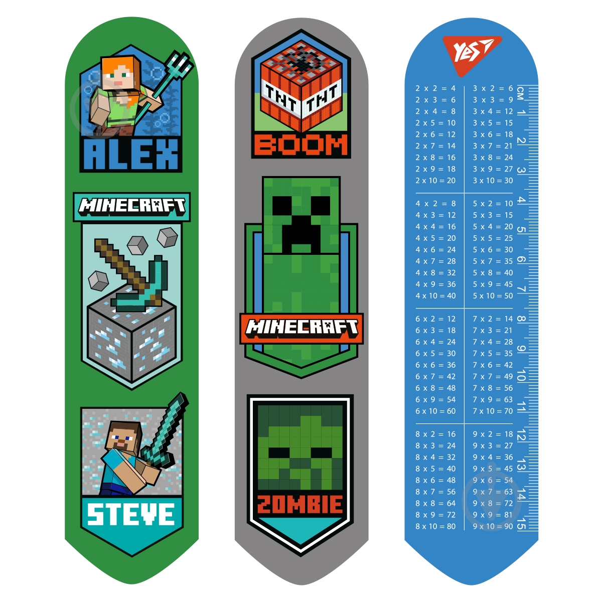 Закладка 2D Minecraft Heroes 708129 YES - фото 1