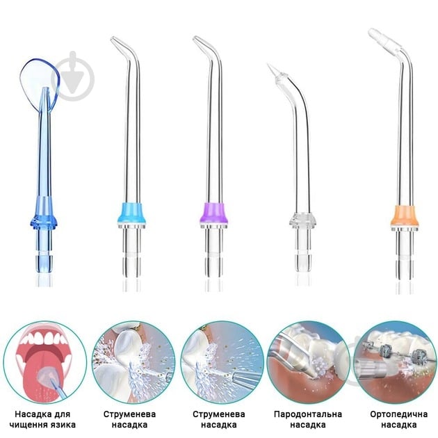 Ирригатор h2ofloss H2O-HF6Р-black - фото 6