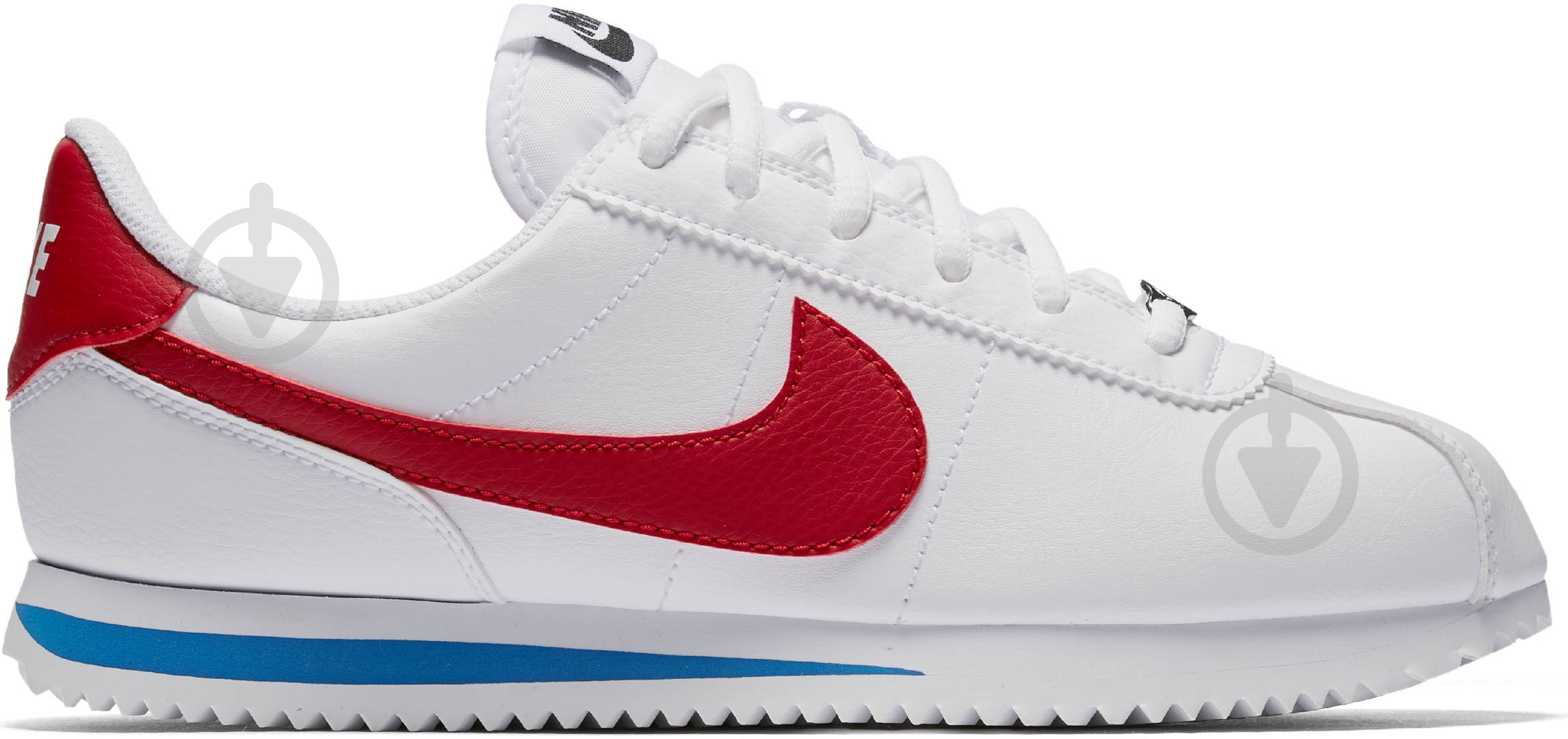 Кроссовки Nike CORTEZ BASIC SL (GS) 904764-103 р.38,5 белые - фото 1 Кроссовки Nike CORTEZ BASIC SL (GS) 904764-103 р.38,5 белые - фото 1