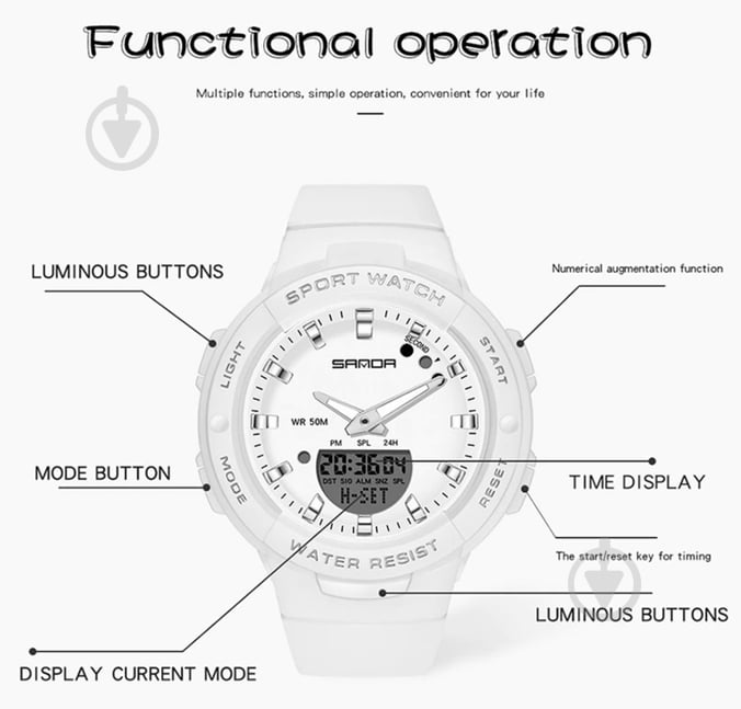 Наручний годинник Easy Sanda - фото 6