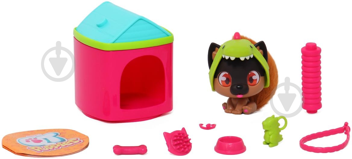 Ігровий набір QT Pets Puppies Цуценя Рекс 451000-4 - фото 3 Ігровий набір QT Pets Puppies Цуценя Рекс 451000-4 - фото 3