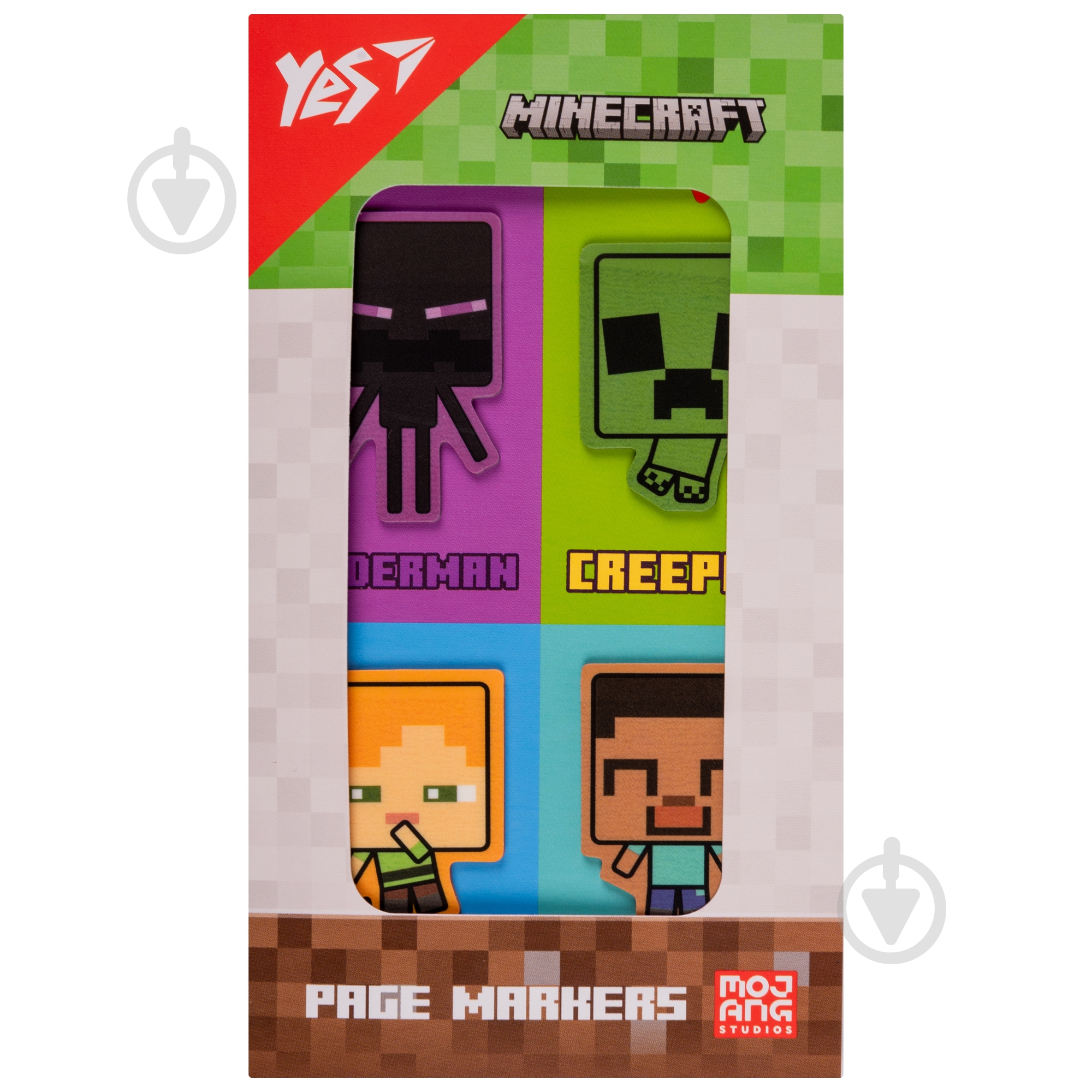 Закладка Minecraft 80 шт. 170418 YES - фото 1 Закладка Minecraft 80 шт. 170418 YES - фото 1