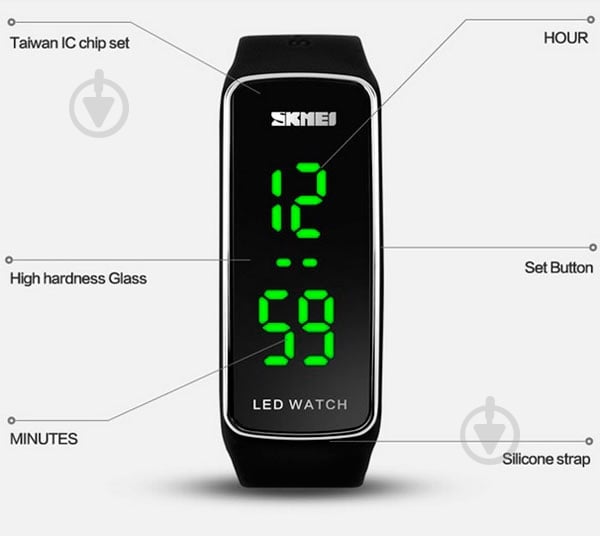 Наручные часы Electro 1119 Skmei - фото 7