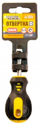 Отвертка MasterTool SL6 х 38мм 48-5638 - фото 2