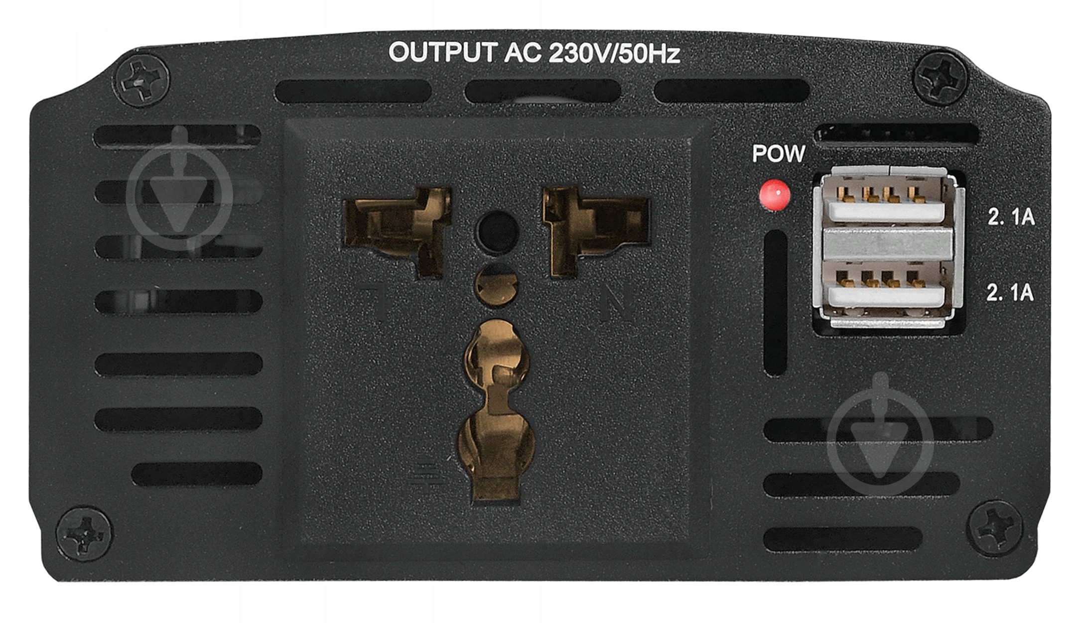 Инвертор автомобильный LTC Converter 12V/230V 600W + 2xUSB 2.4A - фото 3