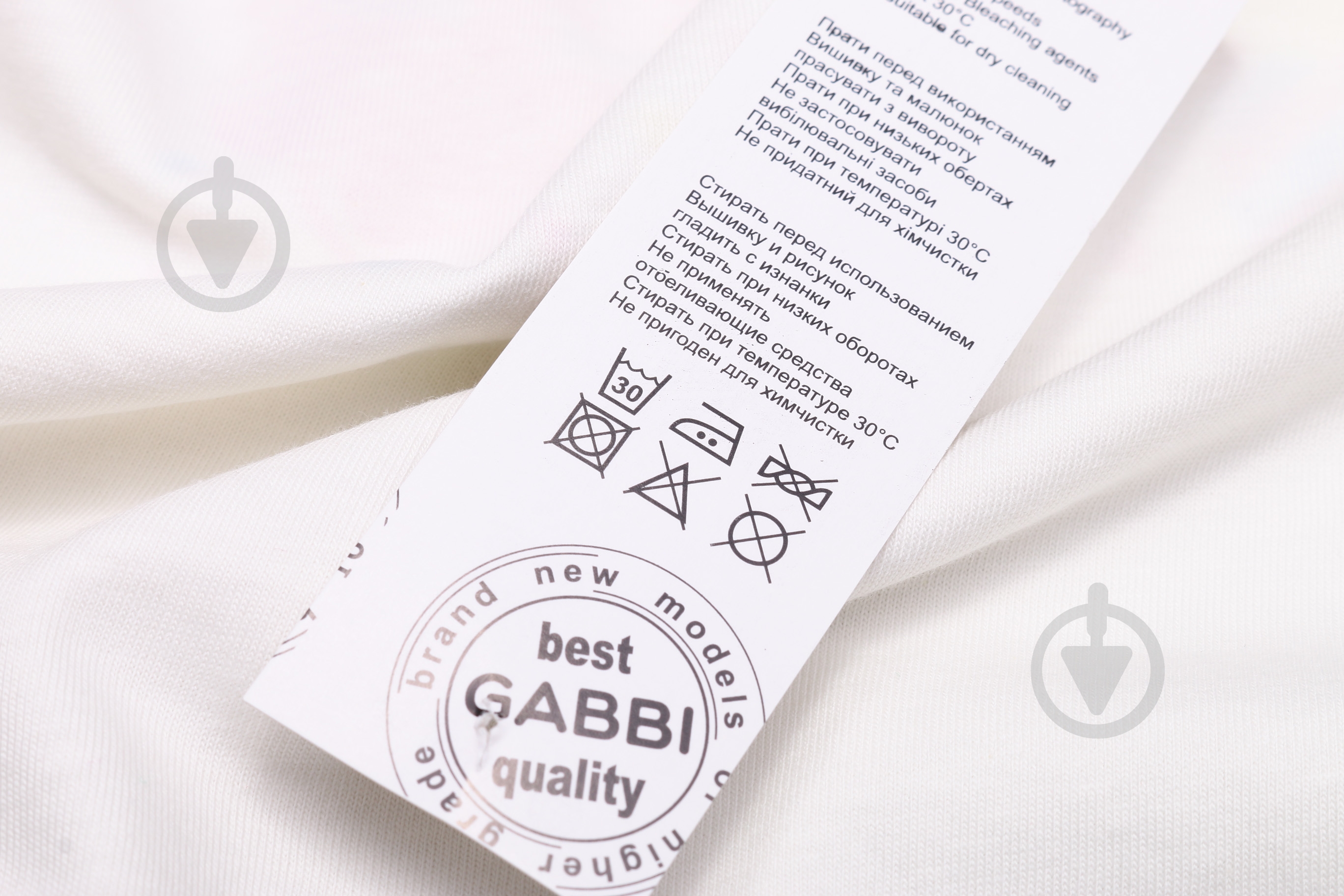 Футболка для девочек GABBI FT-21-5-2/1 р.86 молочный - фото 4 Футболка для девочек GABBI FT-21-5-2/1 р.86 молочный - фото 4