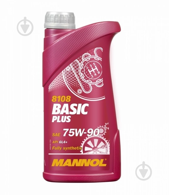 Масло трансмиссионное Mannol Basic Plus GL-4+ 75W-90 1 л (53874) - фото 3