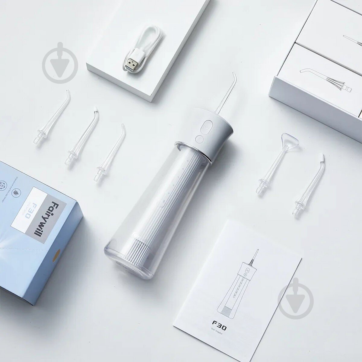 Ирригатор Fairywill F30 white (F30W) - фото 10