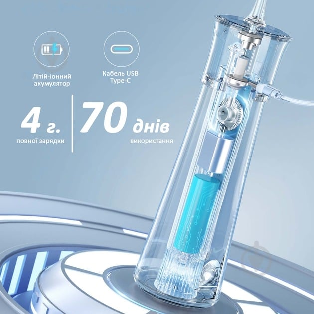 Ирригатор Fairywill F30 black (F30B) - фото 5