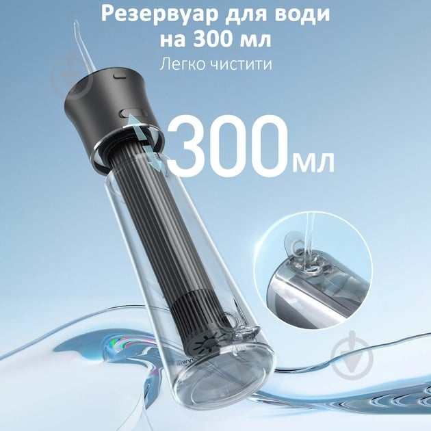 Ирригатор Fairywill F30 black (F30B) - фото 6