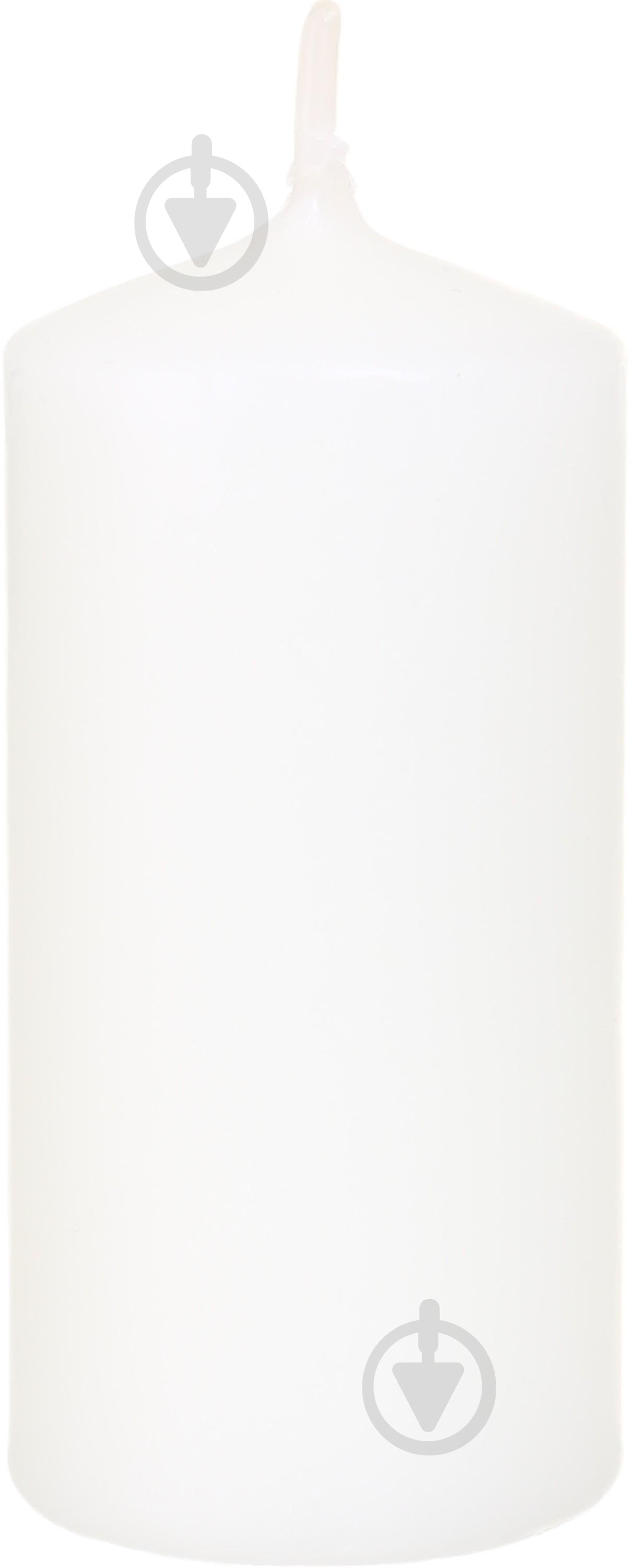 Свеча цилиндр 45х90 мм белая Pako-If - фото 1