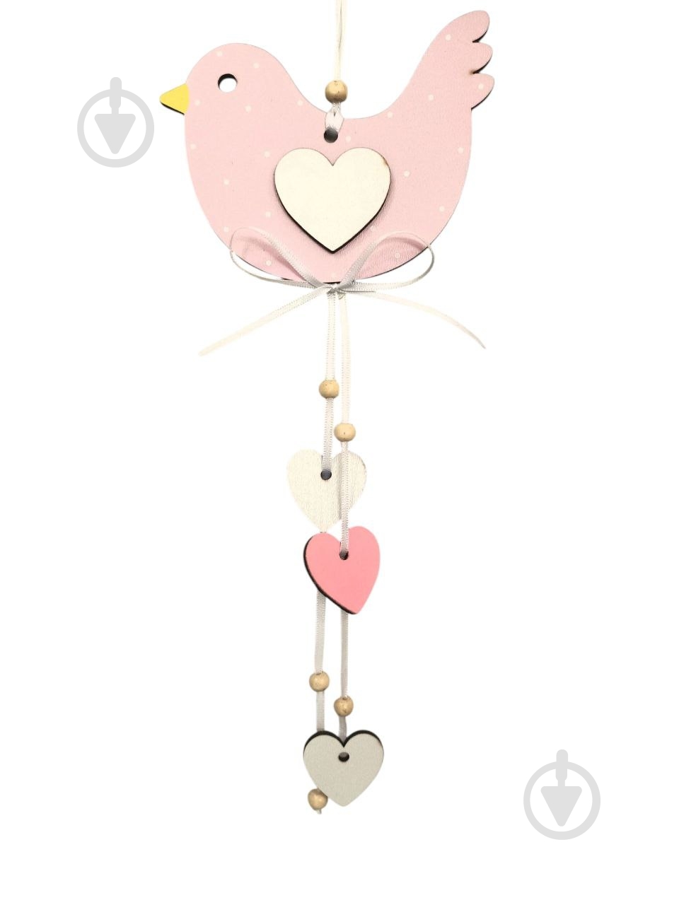 Подвес Птичка с серцем Аплі Краплі - фото 1