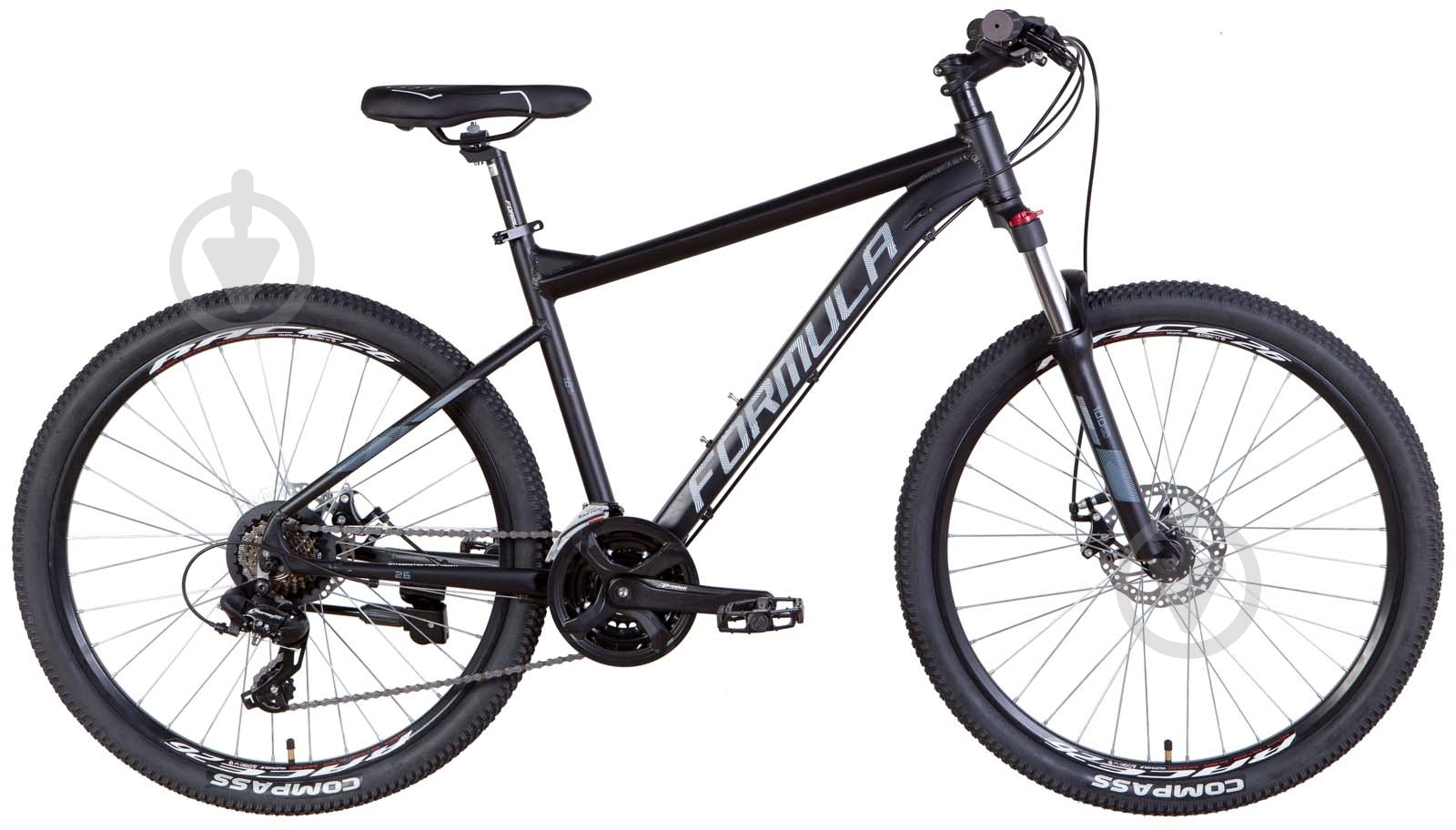 Велосипед Formula 26" 15.5"(39 см) F-1 OPS-FR-26-598 черный - фото 1