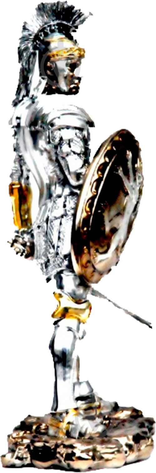 Статуэтка воина PL0503X-31A6-8 0906054 19,5х7х12,5 см серебряный - фото 3