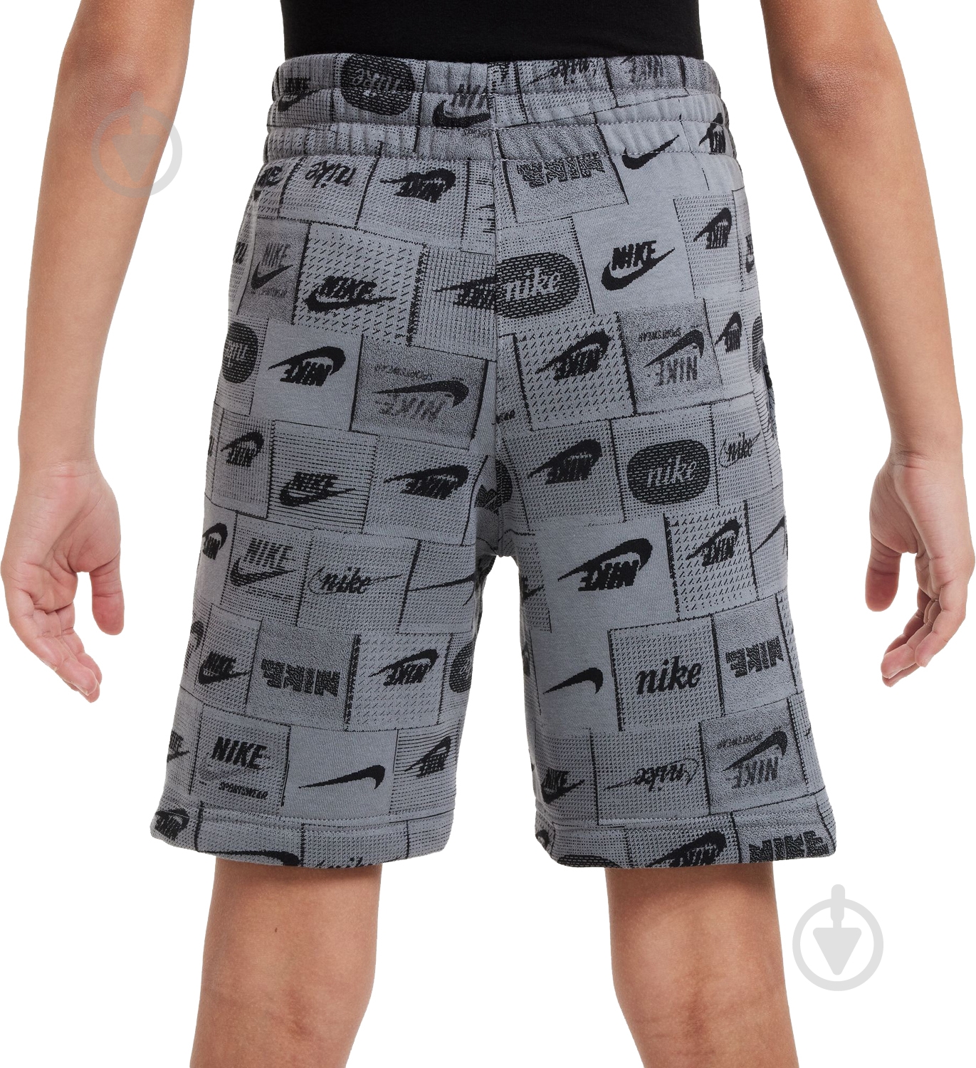 Шорти Nike K NS CLUB FT SHORT AOP FN8743-084 р. M сірий - фото 4 Шорти Nike K NS CLUB FT SHORT AOP FN8743-084 р. M сірий - фото 4