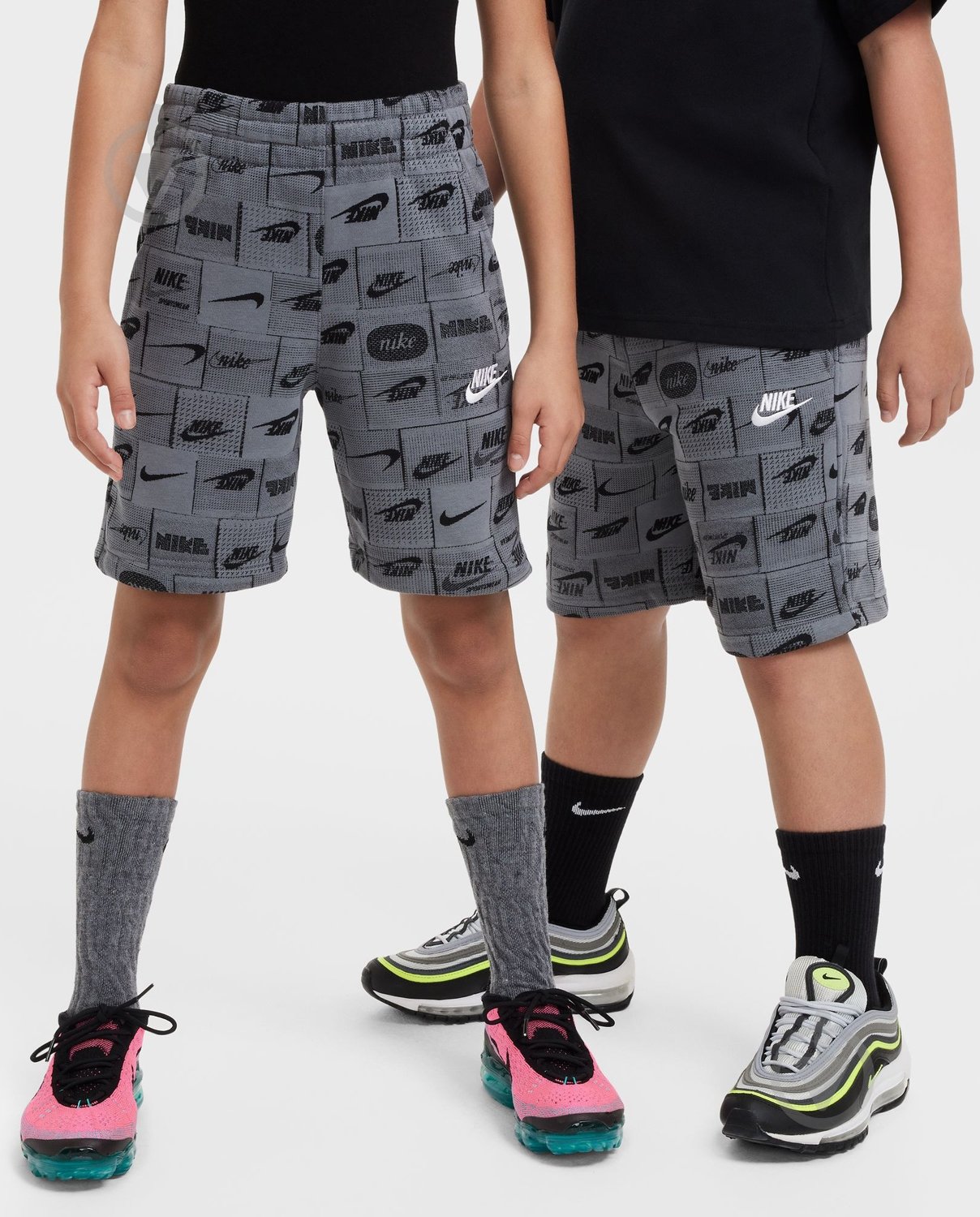 Шорти Nike K NS CLUB FT SHORT AOP FN8743-084 р. M сірий - фото 8 Шорти Nike K NS CLUB FT SHORT AOP FN8743-084 р. M сірий - фото 8