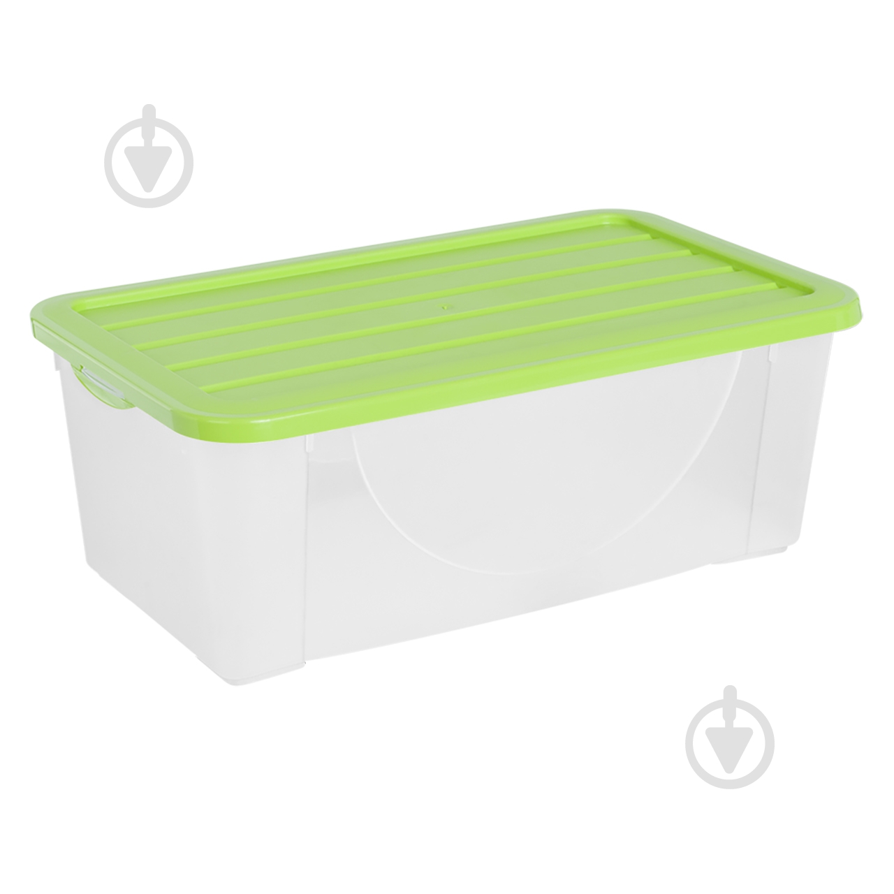 Контейнер для зберігання із кришкою Алеана 122040 6 л 35,0х20,0х13,0 см 130x200x350 мм - фото 1